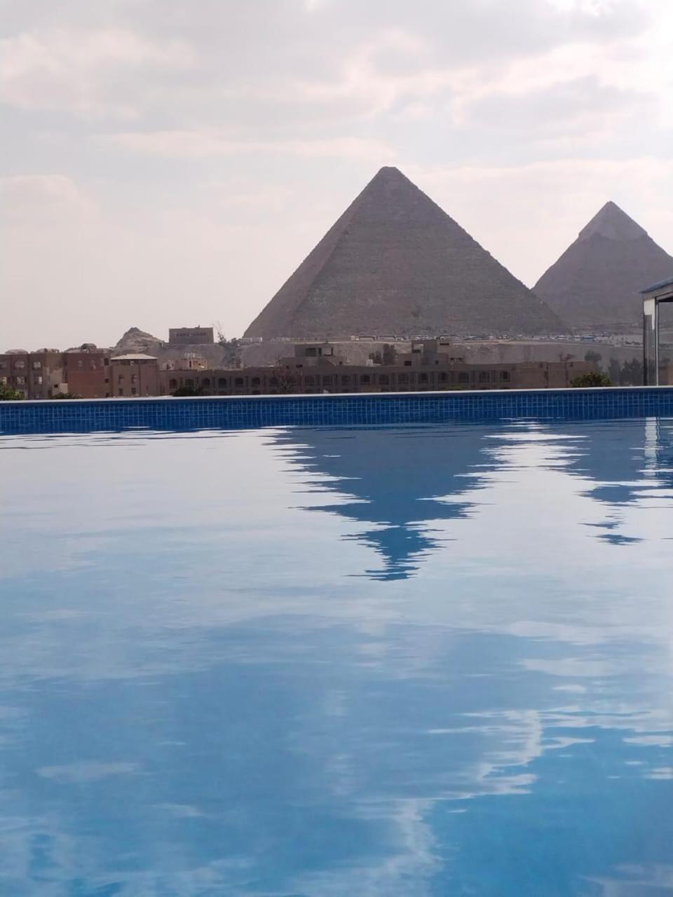Pyramid Front Hotel Al Kawm al Akhdar Exteriör bild