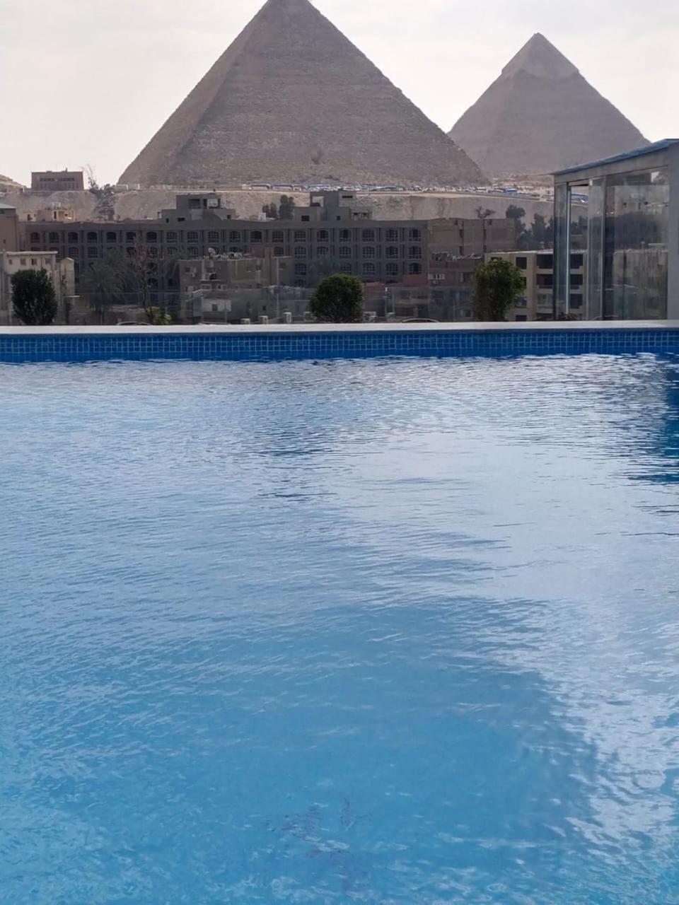 Pyramid Front Hotel Al Kawm al Akhdar Exteriör bild