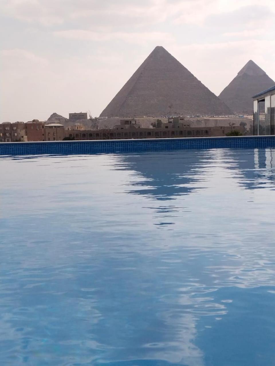 Pyramid Front Hotel Al Kawm al Akhdar Exteriör bild