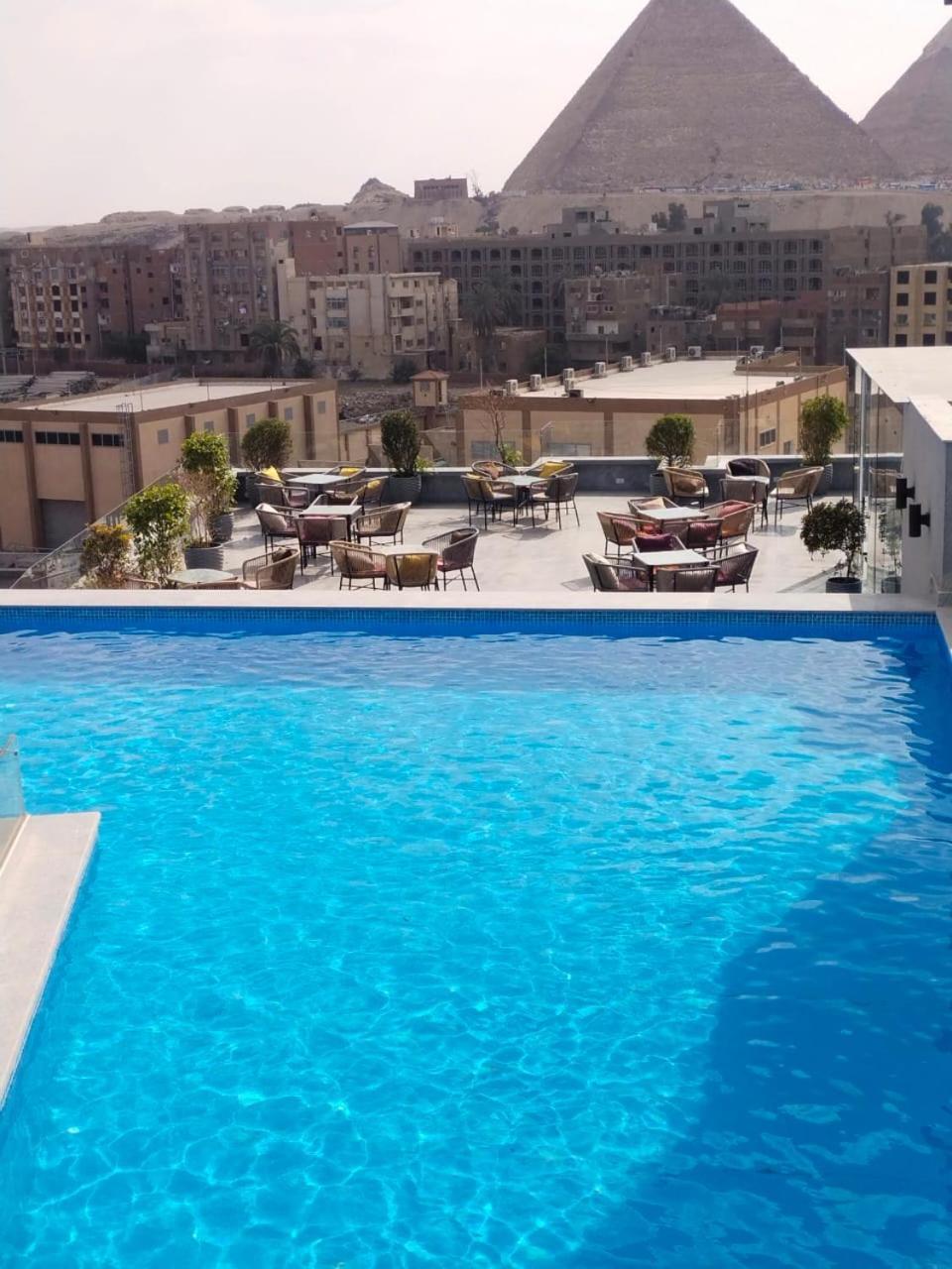 Pyramid Front Hotel Al Kawm al Akhdar Exteriör bild
